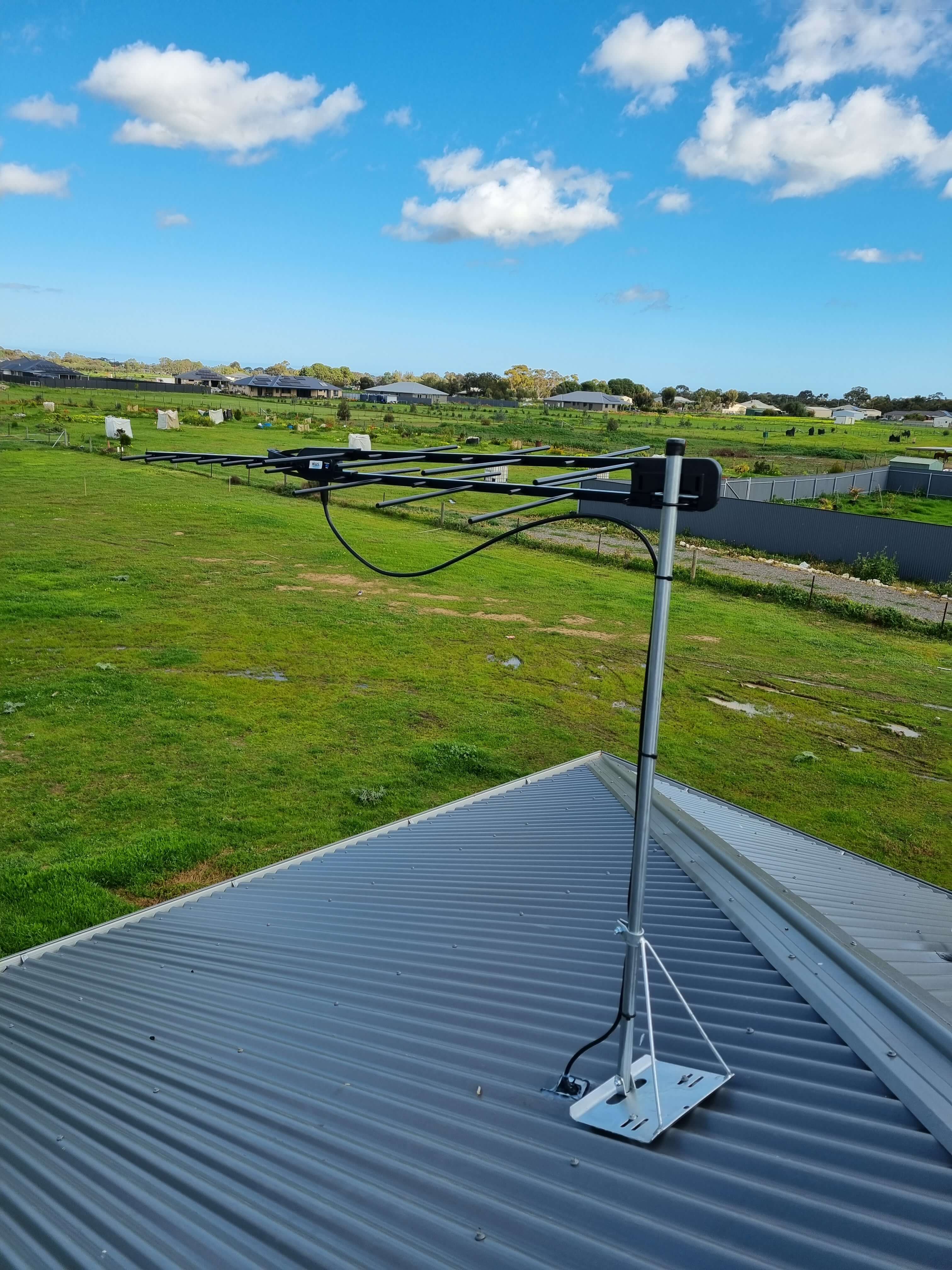 tv antenna installation